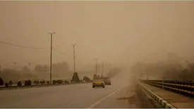 هوای قم و مشهد آلوده است