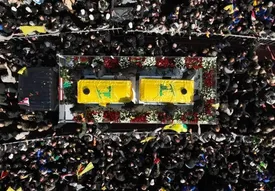 خداحافظی با شهیدان مقاومت