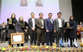 تجلیل از روسای ۵شعبه موفق «بانک کارآفرین»