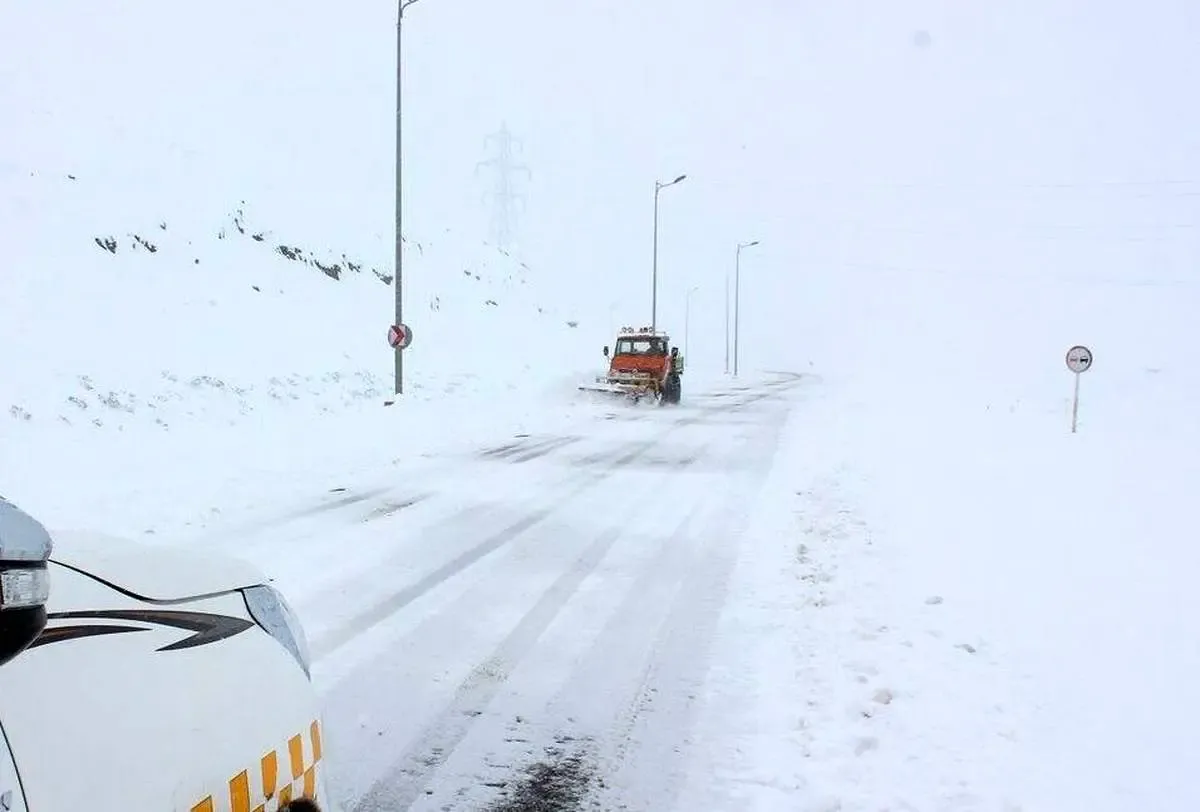 وارد این جاده های برفی ایران نشوید کولاک و بوران در راه است