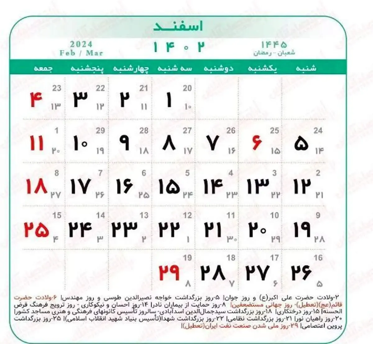 شنبه ۵ اسفند مدارس تعطیل شد؟/ بخوانید