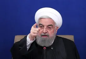 روحانی و رئیسش لباس رزم پوشیدند!