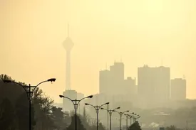 وضعیت هوای تهران قرمز شد