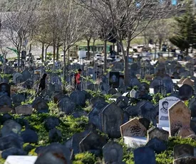 عجیبترین گورستان ایران اینجاست/ تصاویر