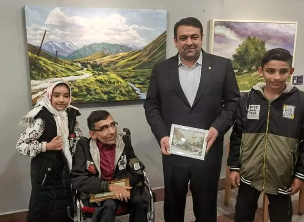 بازدید و گفت‌وگوی مدیرعامل بانک ملی ایران با هنرمندان جشنواره «همام»