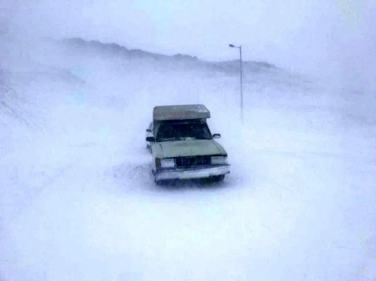 120 سانتیمتر؛ ارتفاع برف در این منطقه!