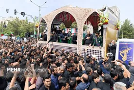 کویرنشینان با رئیس جمهور خداحافظی کردند