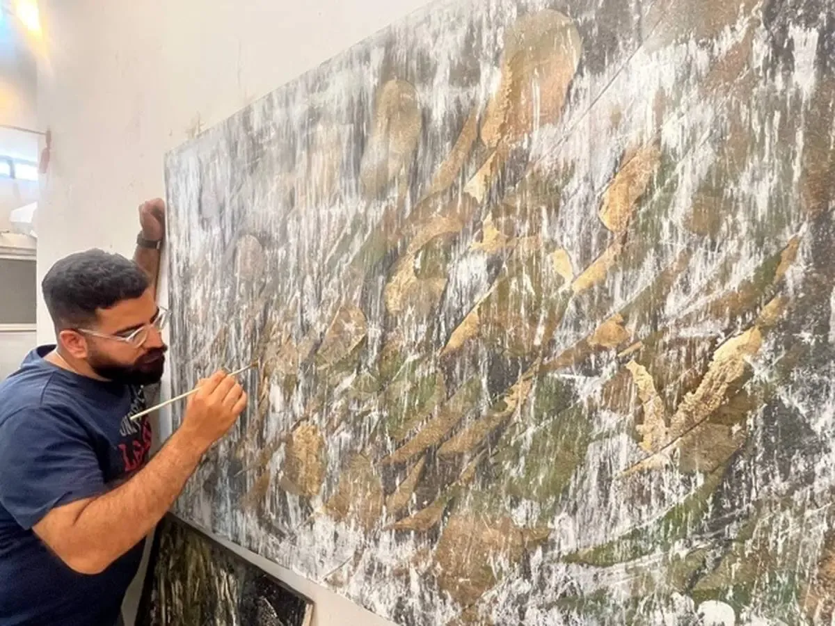 آخر هفته با نمایشگاه «نقاشی‌نویسی صفر یک» امیر رجایی