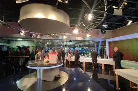 حضور صندوق رای در «پخش اخبار» صداوسیما / عکس