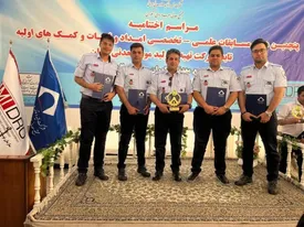 کسب مقام اول مسابقات امداد و نجات ایمیدرو توسط گلگهر