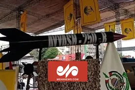 شلیک موشک عیاش ۲۵۰ به شهرک های اسرائیلی