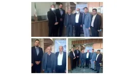 بازدید مدیرعامل بیمه میهن از شعبه شرق تهران