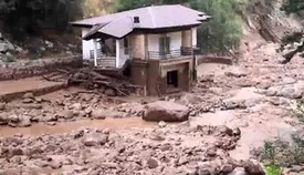 مسافران بخوانند؛ سیل در راه این استان پر مسافر!