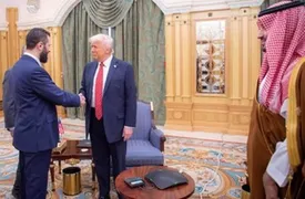 احمدالشرع در کاخ سفید