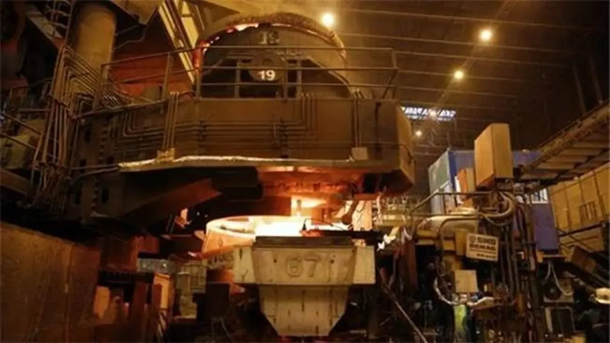 كاهش عیب تختال با اجرای پروژه بهینه‌سازی ماشین شماره 1 ریخته‌گری