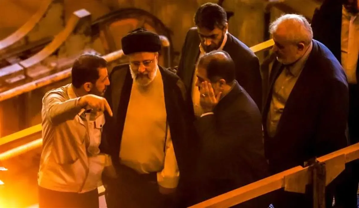 گزارش تصویری حضور رئیس‌جمهور در شرکت فولاد مبارکه