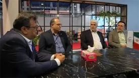 حضور مدیرکل صمت‌ خراسان رضوی در غرفه پتروشیمی اروند