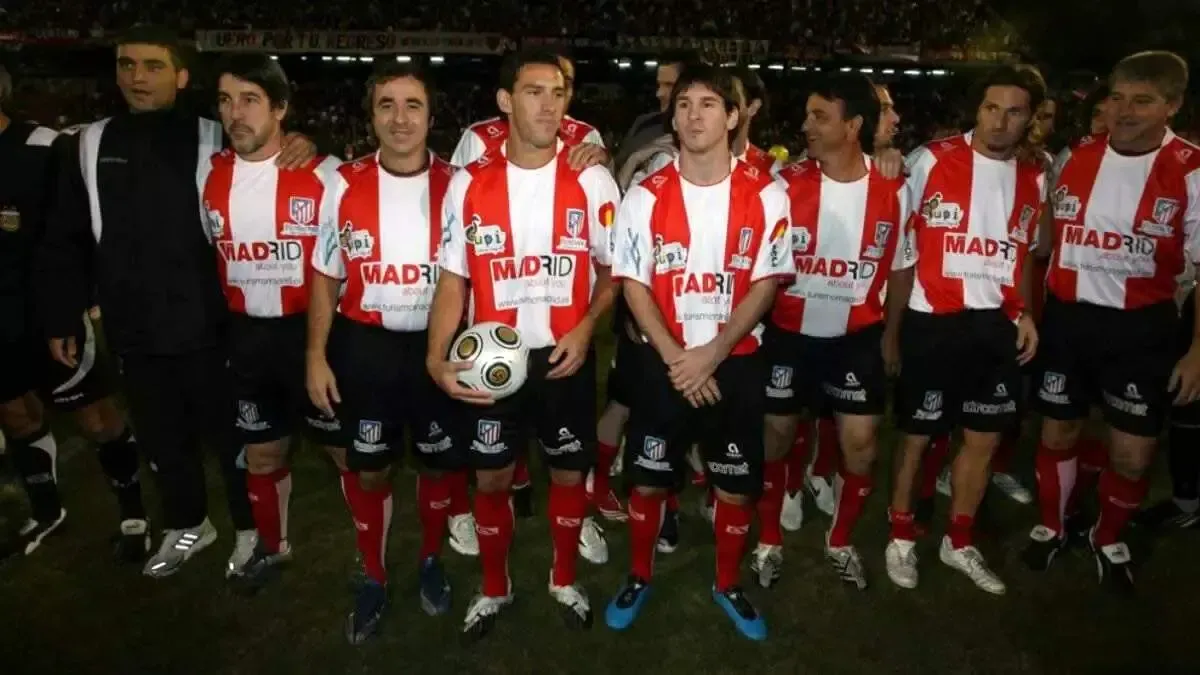 عکس/ لیونل مسی در پیراهن دشمن بارسلونا