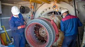 پایان موفقیت آمیز تعمیرات اساسی توربین شرکت فجر انرژی خلیج فارس با ۴۲ هزار نفر ساعت کار/ ثبت رکورد هزار و شش روز  تولید مستمر در بفجر