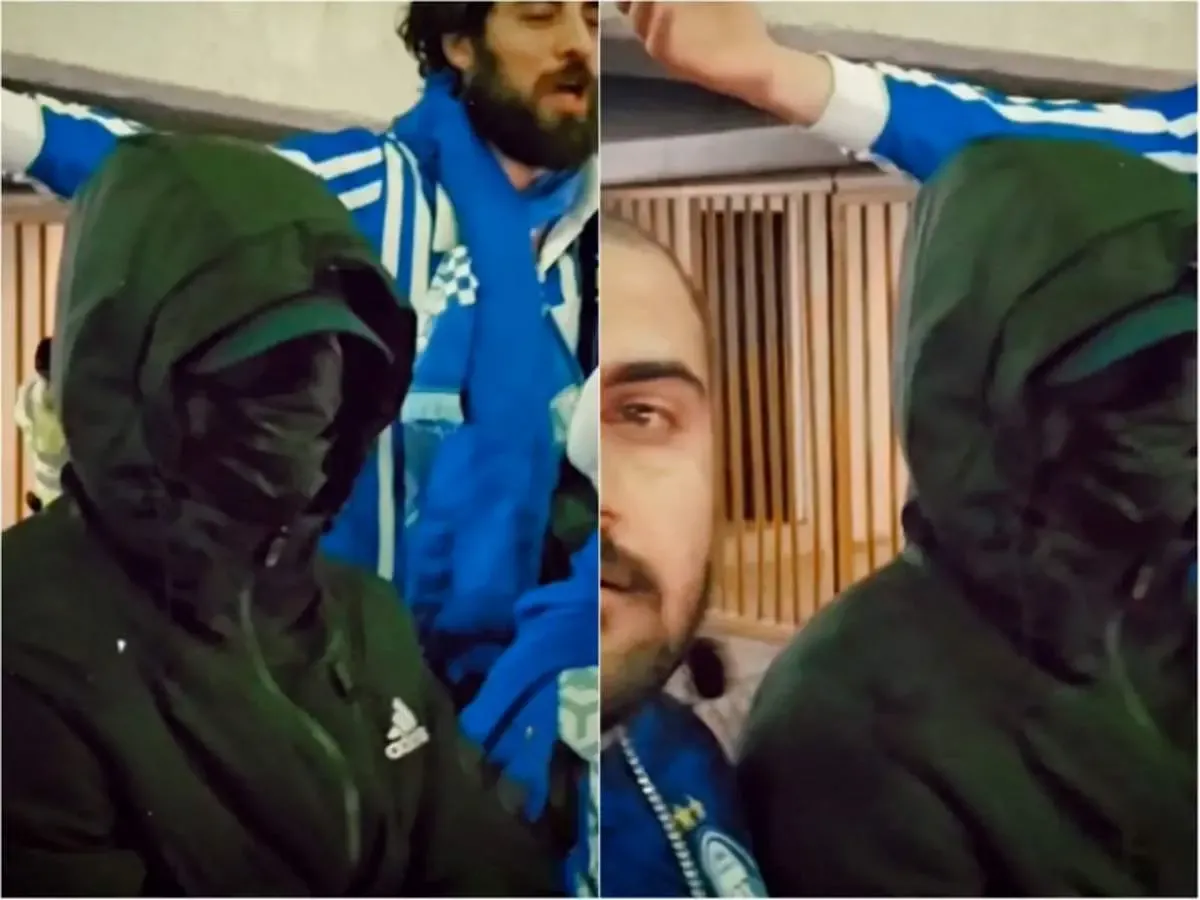 استتار باورنکردنی هاشمی‌نسب در ورزشگاه آزادی / عکس