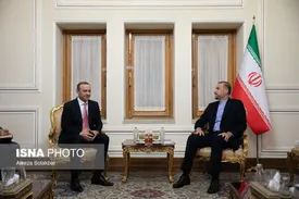 دیدار یک میهمان امنیتی با وزیر خارجه