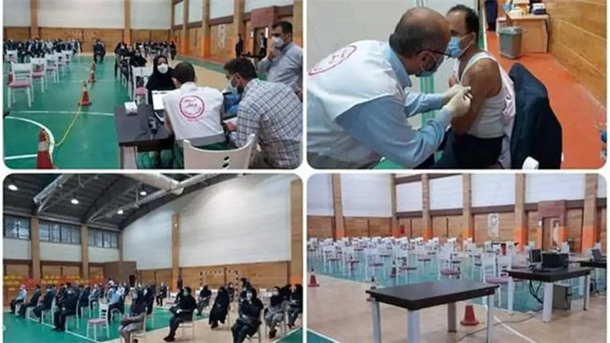 واکسیناسیون کارکنان بانک صادرات ایران از گیلان آغاز شد