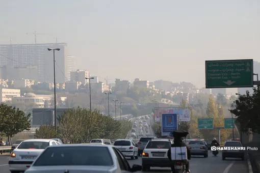 شاخص آلودگی هوای تهران سه شنبه ۲۱ بهمن ۱۴۰۴