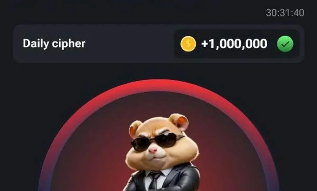 کد مورس یک میلیونی همستر 22 خرداد سه شنبه 1403