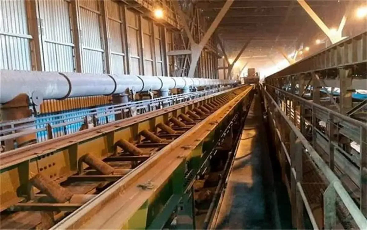 بهینه‌سازی و تقویت سازه و ریل نوار نقاله واحد حمل مواد فولاد مباركه