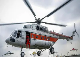 اطلاعیه شماره ۳ هلال احمر در مورد بالگرد رئیس جمهور