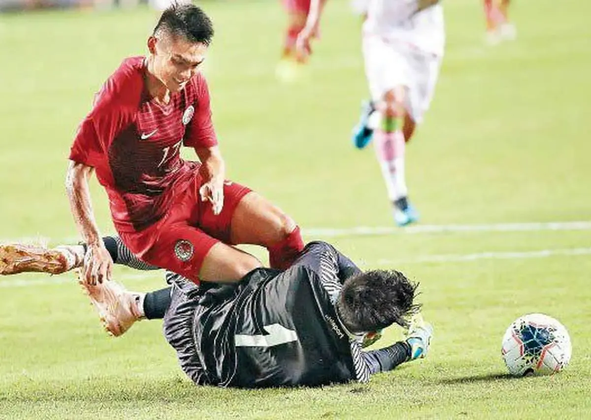 رفتار عجیب بیرانوند و چشمی در میکسدزون آزادی!/ فیلم