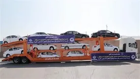 بهره برداری از کشنده حمل خودرو با ظرفیت ۱۰ دستگاه
