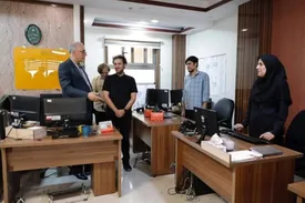 بازدید دکتر سید عباس حسینی مدیرعامل بانک مسکن از شرکت ناواکو