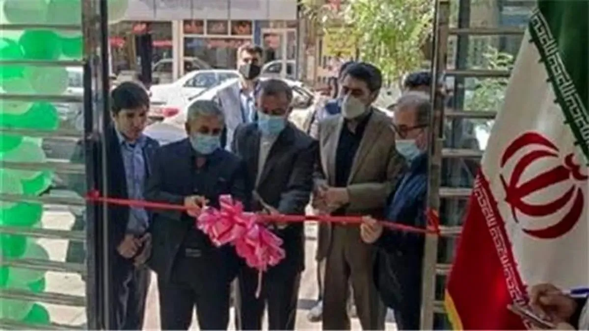 افتتاح ساختمان جدید شعبه میانه بانک مهر ایران