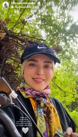 استوری متفاوت بهنوش طباطبایی با یک پیام خاص