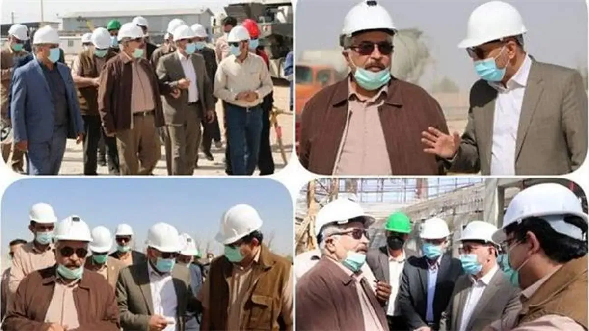 بازدید نماینده مردم اردکان در مجلس از مجتمع ورزشی شهید سلیمانی