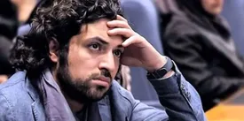 جنجال جدید اشکان خطیبی/ عکسی با چشمهای آرایش شده در خیابانهای خارج