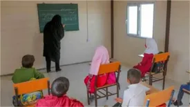 مدرسه عشایری چاهتلخ افتتاح شد