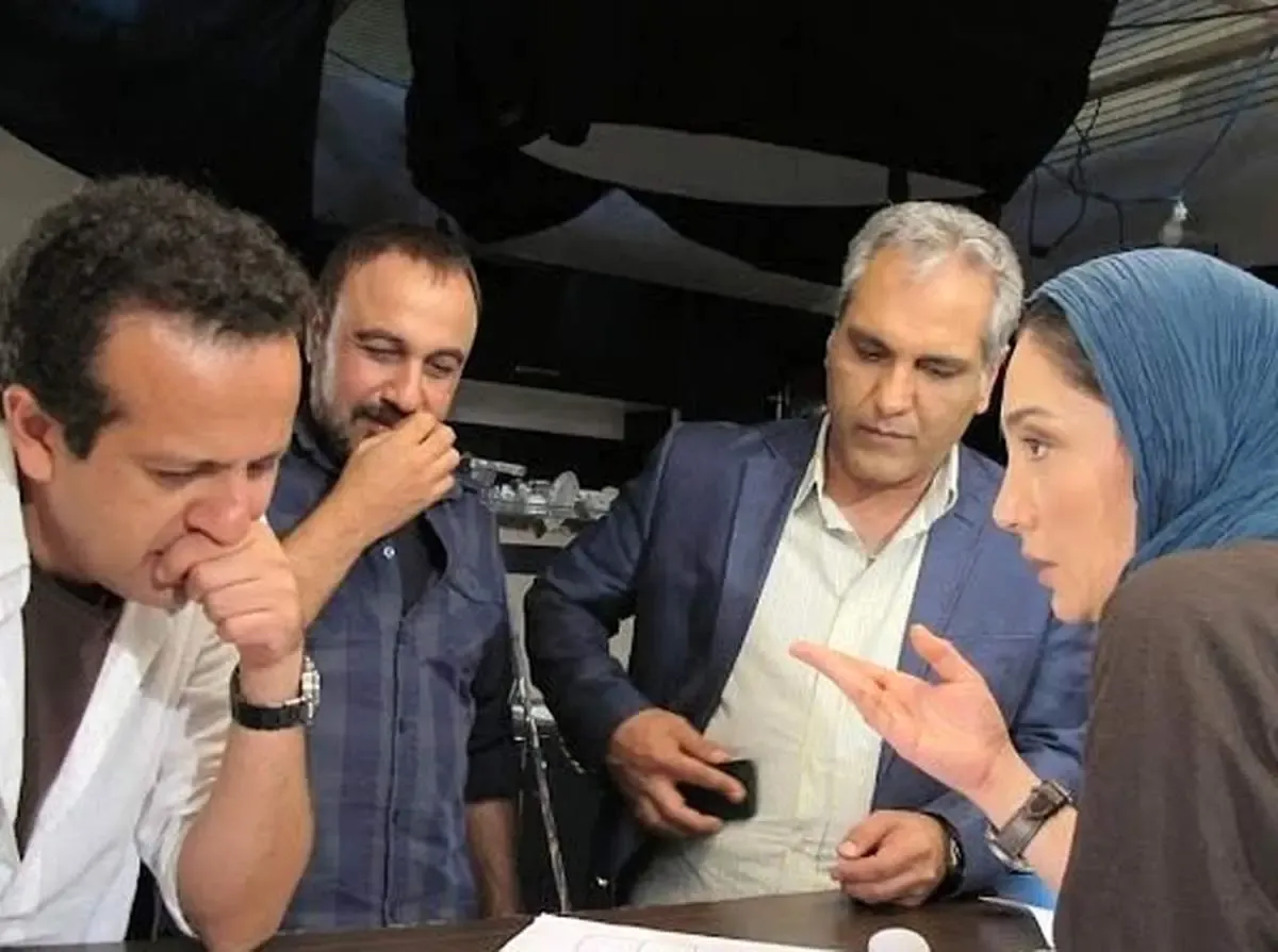 عکسی دیده نشده از مهران مدیری در کنار عطاران و هدیه تهرانی