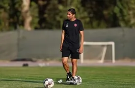 وحید هاشمیان با جدیت در تمرین پرسپولیس