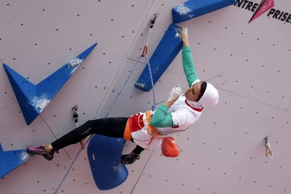 الناز رکابی در جام جهانی سنگنوردی ایتالیا چهل‌وسوم شد