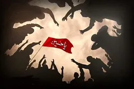 ببینید | تصویری از عزاداری سیدعلی خمینی در حسینیه امام (ره)