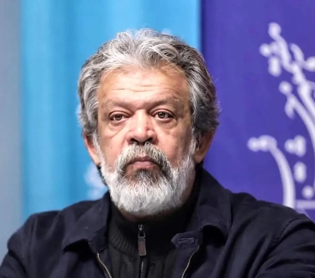 قاب عاشقانه حسن پورشیرازی و همسرش در یک مراسم