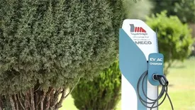 یک قدم راحت‌تر تا شارژ خودرو برقی با شارژرهای AC ایستگاهی مپنا