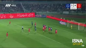 خلاصه دیدار پرسپولیس- گلگهر/ ببینید