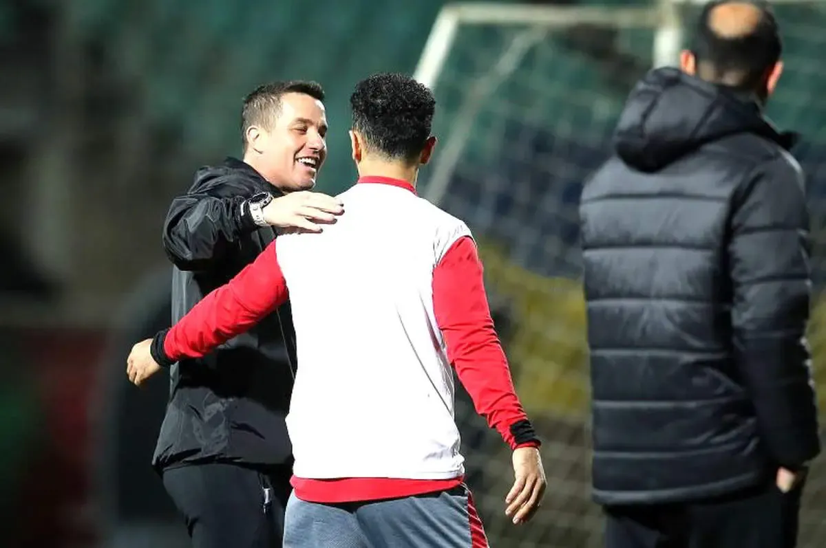 یک قاب مهم، رابطه خوب کاپیتان و سرمربی پرسپولیس