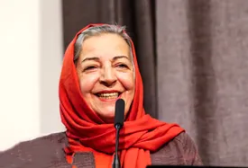 مرضیه برومند در حاشیه نشست خبری‌اش با چه کسی روبوسی کرد؟