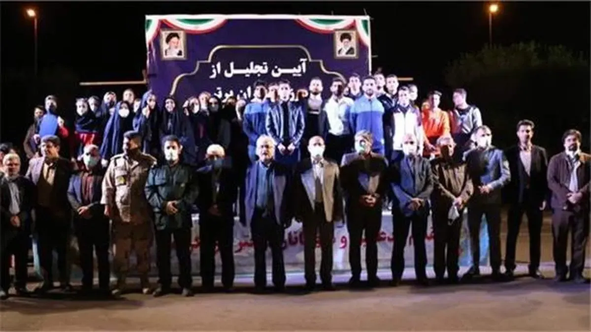 تجلیل از ورزشکاران برتر شهرستان اردکان از سوی چادرملو