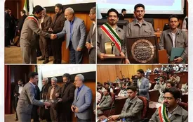 تجلیل از کارگران شرکت گهرزمین به عنوان منتخب استان و کشور