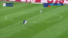 گل پنجم استقلال به آلومینیوم؛ دبل کوجو/ببینید